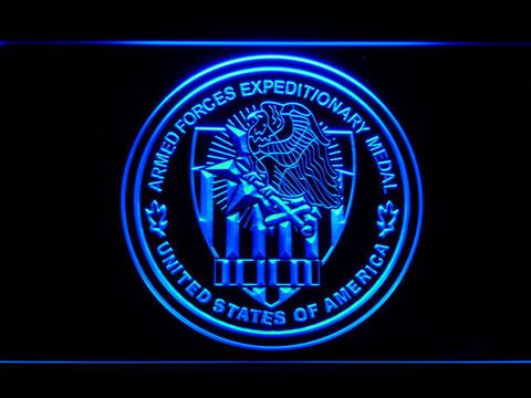 US Armed Forces Expeditionary Medal LED Neon Sign
